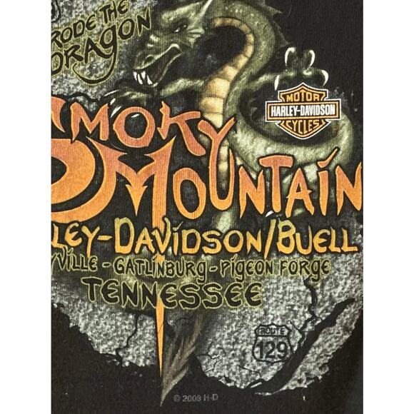 VTG HARLEY DAVISON CROP TOP - Picture 3 of 4